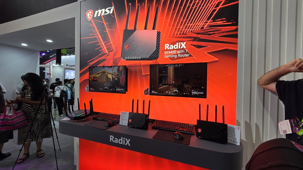 MSI unveils latest set of WiFi 7 gaming routers touting ultra-fast speeds — flagship RadiXBE19000 model comes with a built-in SSD slot for 'NAS Lite' experience and wireless speeds up to 19 Gbps