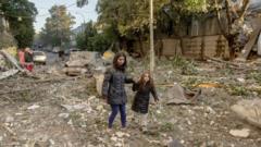 Massive Russian attack on cities across Ukraine kills at least ten people