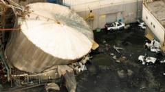 One killed and nine missing after chemical explosion at US paper mill