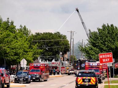 3 dead, including child, after explosion, massive fire at Dallas apartment complex