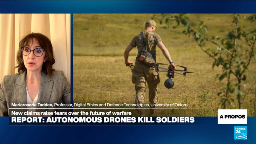 'Civilians will be put in harm's way,' expert warns as first autonomous drone kills revealed